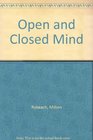 Open and Closed Mind