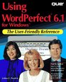 Using Wordperfect 61 for Windows
