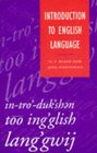 Introduction to English Language