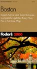 Fodor's Boston 2000