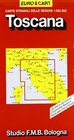 Carte stradali delle regioni 1300000 Con elenco dei comuni componente nautica e pianta della citta di Firenze