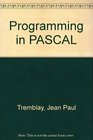 Programming in PASCAL