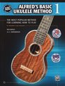 Alfred's Basic Ukulele Method: The Most Popular Method for Learning How to Play (Book, CD & DVD) (Alfred's Basic Method)