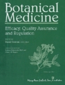 Botanical Medicine Efficacy Quality Assurance and Regulation