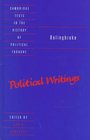 Bolingbroke Political Writings