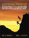 Understanding Behaviors for Effective Leadership