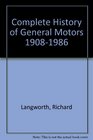 Complete History of General Motors 19081986