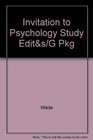 Invitation to Psychology Study Edits/G Pkg