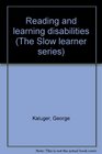 Reading and learning disabilities