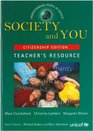 Society and You Teacher's Resource