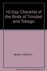 10Day Checklist of the Birds of Trinidad and Tobago