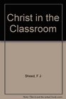 Christ in the classroom