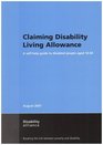 Claiming Disability Living Allowance A SelfHelp Guide to Disabled People Aged 1664