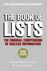 The Book of Lists  The Original Compendium of Useless Information