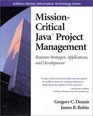 MissionCritical Java  Project Management Business Strategies Applications and Development