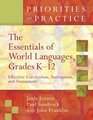 The Essentials Of World Languages K12 Effective Curriculum Instruction and Assessment