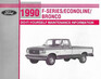 Ford 1990 FSeries/Econoline/Bronco DoItYourself Maintenance Information