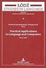 Practical Applications In Language And Computers Palc 2003