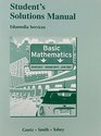 Student Solutions Manual for Basic Mathematics