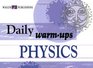 Daily WarmUps Physics
