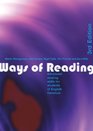 Ways of Reading Advanced Reading Skills for Students of English Literature