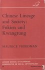 Chinese Lineage and Society  Fukien and Kwantung