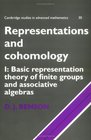 Representations and Cohomology Volume 1 Basic Representation Theory of Finite Groups and Associative Algebras