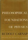 Philosophical Foundations of Physics An Introduction to the Philosophy of Science