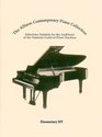 The Allison Contemporary Piano Collection Elementary E/F