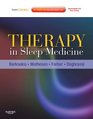 Therapy in Sleep Medicine Expert Consult  Online and Print