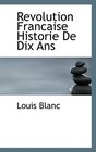 Revolution Francaise Historie De Dix Ans