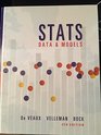 Stats Data and Models MyStatLab Inside Sticker for GlueIn Packages Student's Solutions Manual for Stats My StatLab Gluein Access Card ActivStats