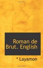 Roman de Brut English