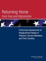 Returning Home from Iraq and Afghanistan Preliminary Assessment of Readjustment Needs of Veterans Service Members and Their Families