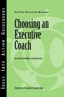 Choosing an executive coach