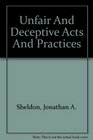 Unfair And Deceptive Acts And Practices