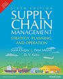 Supply Chain Management Strategy Planning and Operation