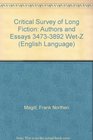 Critical Survey of Long Fiction Authors and Essays 34733892 WetZ