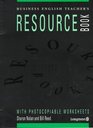 Business English Teacher's Resource Book Longman Resource Books