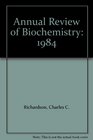 Annual Review of Biochemistry 1984
