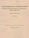 Mathematical Connections  Problem Solving for Business Social Science and Everyday Life