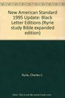Bib New American Standard Version Ryrie Study Black Letter Bible