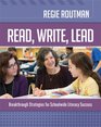 Read Write Lead Breakthrough Strategies for Schoolwide Literacy Success