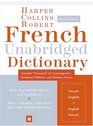 HarperCollins Robert French Unabridged Dictionary 7th Edition