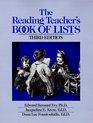 The Reading Teacher's Book of Lists