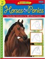 Draw and Color Horses  Ponies
