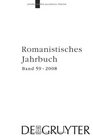 Romanistisches Jahrbuch 2008