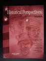 Historical Perspectives A Reader  Study Guide Volume 2 4th Edition