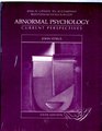 Abnormal Psychology/DsmIV Update/Casebook in Abnormal  Psychology
