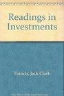 Readings in Investments
